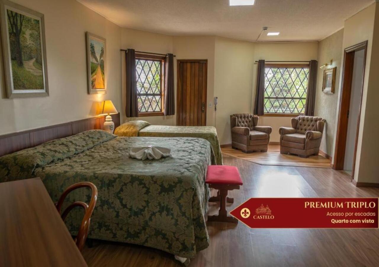 Hotel Castelo Nacional Inn Кампус-ду-Жордан Екстер'єр фото